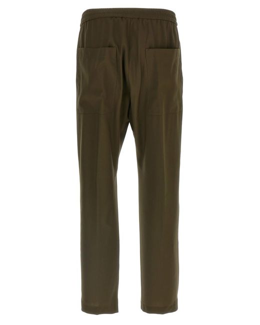 Barena Green Bativoga Pants for men