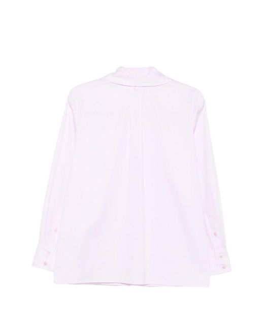 Dondup White Regular Solid Shirt