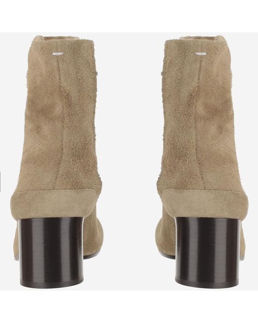 Maison Margiela Brown Suede Boots