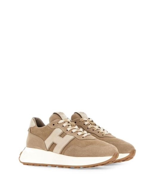 Hogan White Logo Sneakers