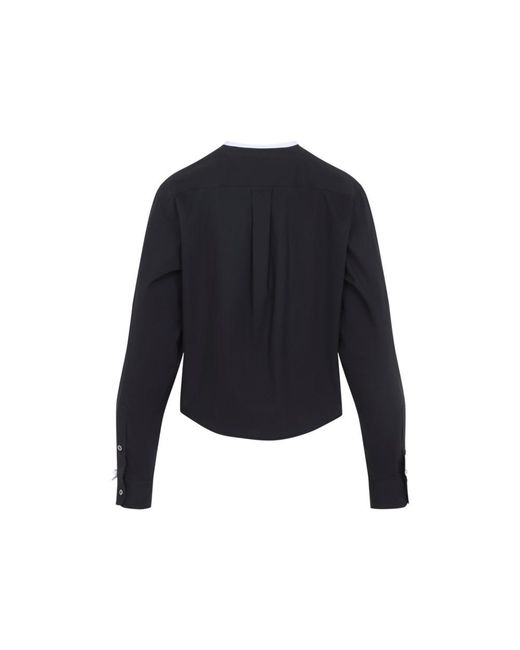 Moschino Black Crew Neck Jacket