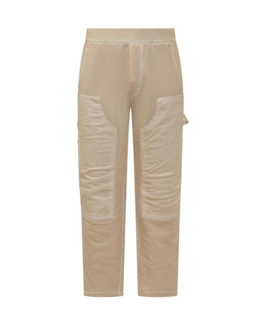 DSquared² Natural Straight Cargos Pants for men