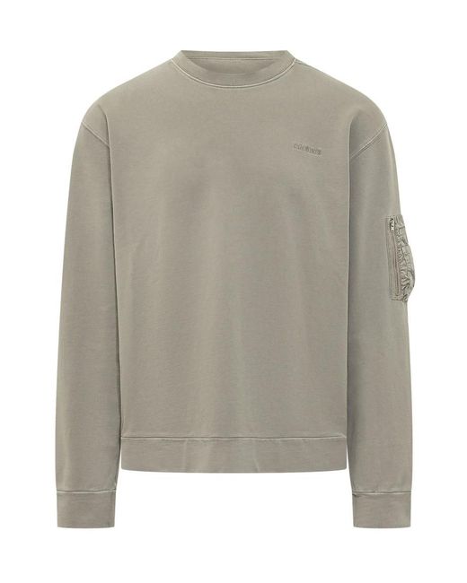 Premiata Gray Logo Sweatshirt for men