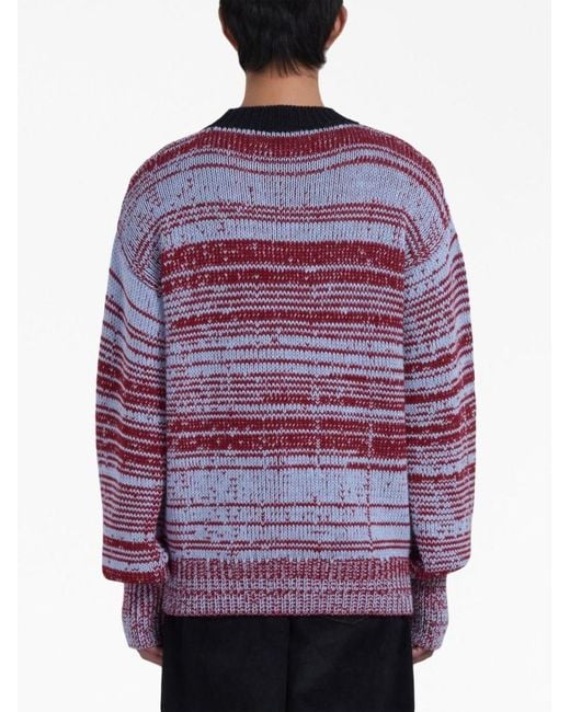 Marni Red Logo Sweater for men