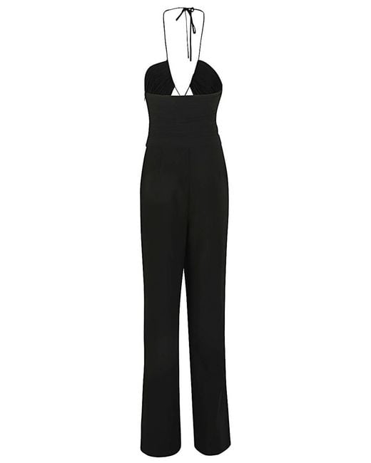 Jonathan Simkhai Black Gala Cut-Out Jumpsuit