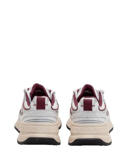DSquared² White Maple Leaf Sneakers for men
