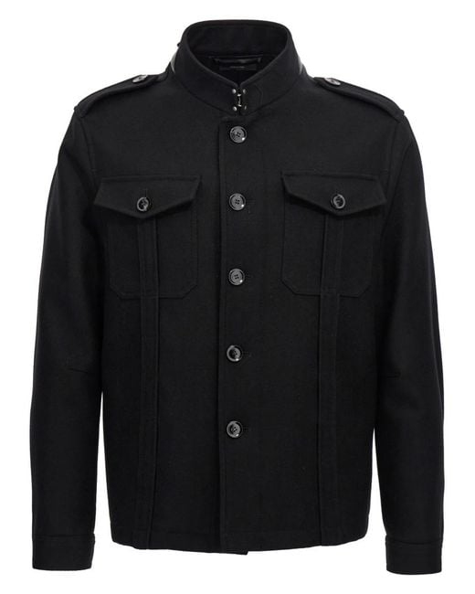Tom Ford Black 'Japanese' Jacket for men