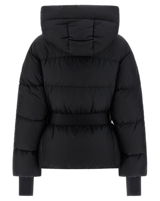 Moncler Black Nisene Nylon Down Jacket
