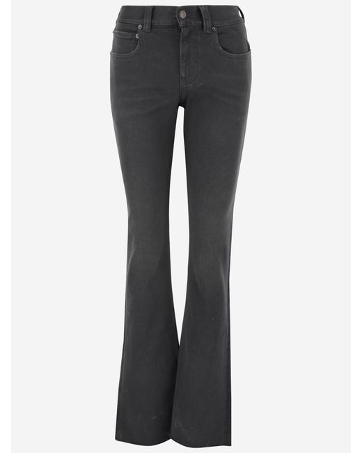 Balenciaga Blue Mid-Rise Jeans