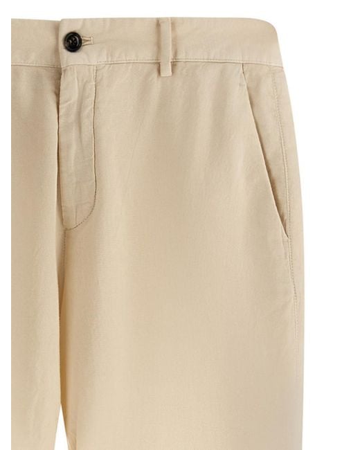 Cellar Door Natural Light Regular Trousers for men