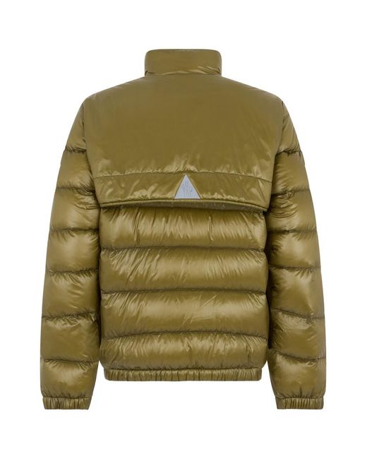 Moncler Green Quilted Regular Jacket for men
