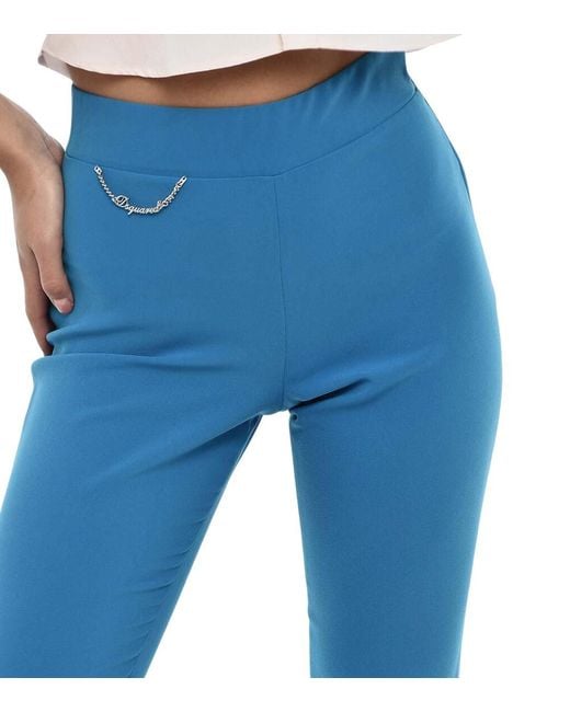 DSquared² Blue Bootcut Pants