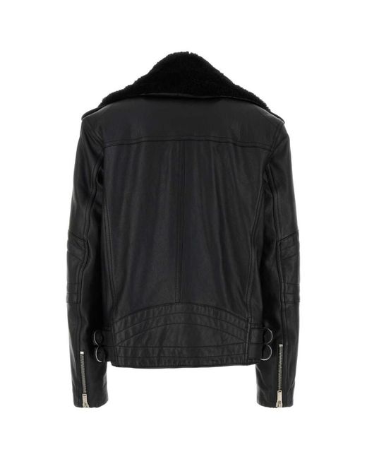 Saint Laurent Black Leather Jacket