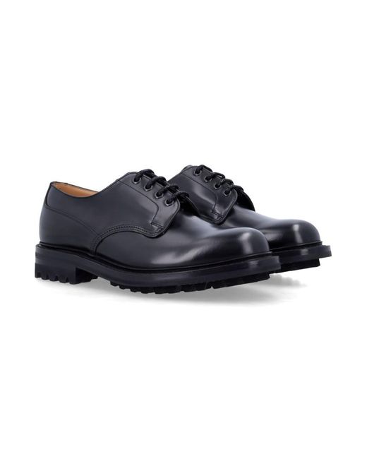 Church's Blue Mc Neil Lace-Up Derby Shoes for men