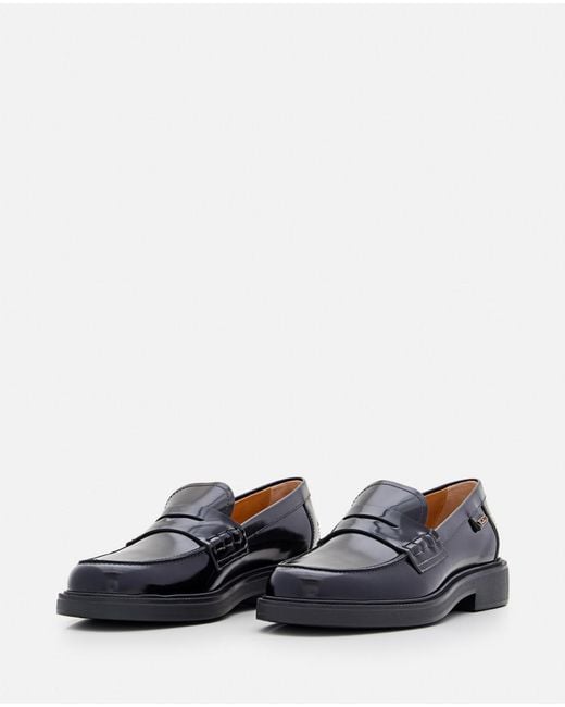 Tod's White Leather Loafer
