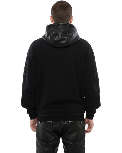 DSquared² Black Hood Track Jacket for men