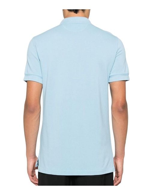 Tom Ford Blue Solid Polo for men