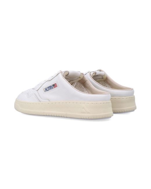 Autry White Logo Collection Sneakers