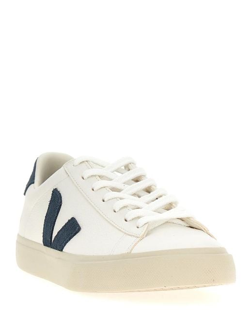 Veja White Chromefree Leather Trainers