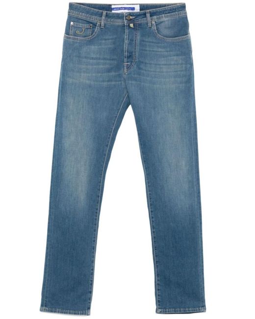 Jacob Cohen Blue Slim Bard Jeans for men