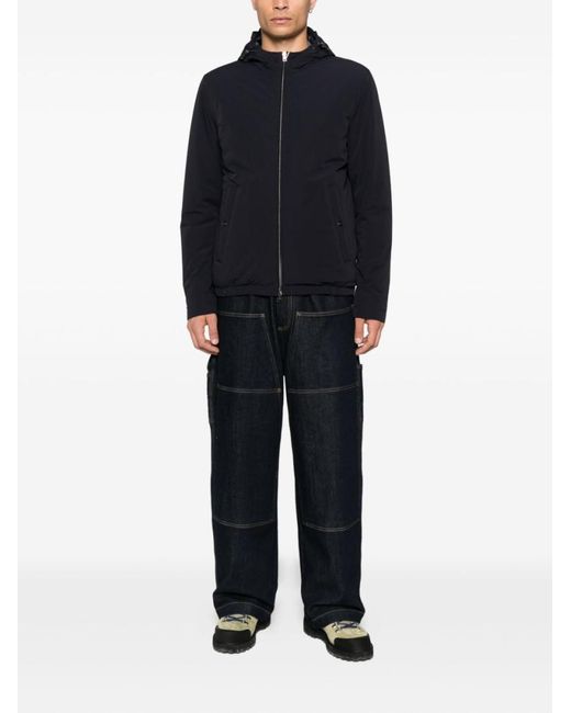 Herno Black Solid Jacket for men