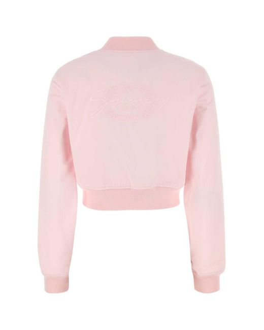 Givenchy Pink Cotton Bomber Jacket