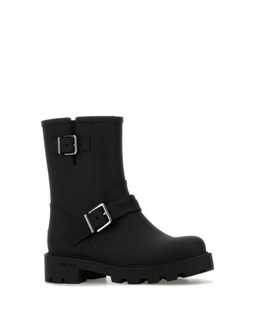 Jimmy Choo Black Ankle Boots