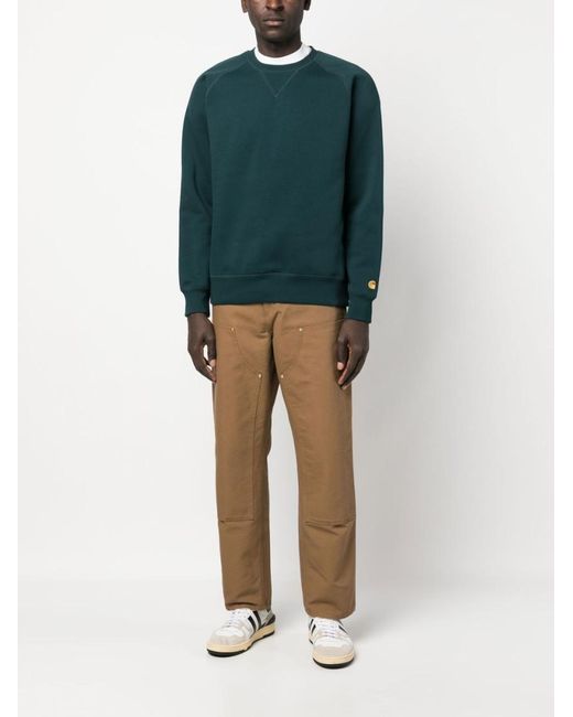 Carhartt Brown Double Knee Pant I031501 for men