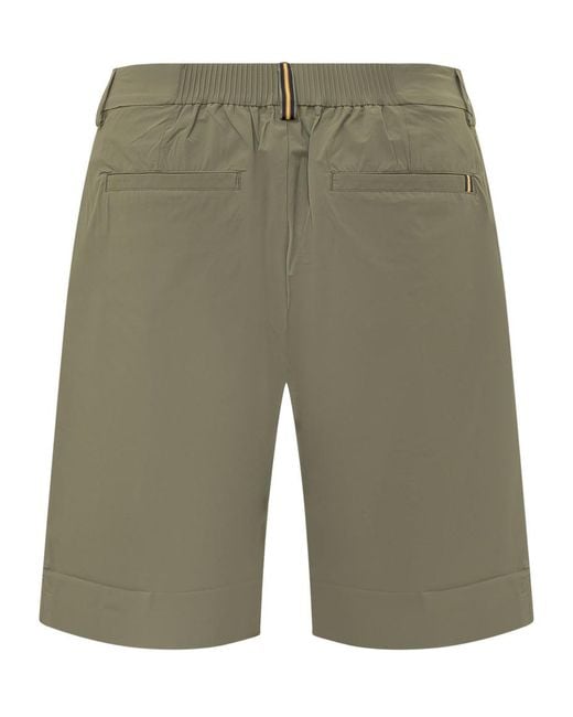 K-Way Gray Solid Shorts for men