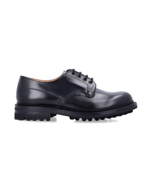 Church's Blue Mc Neil Lace-Up Derby Shoes for men
