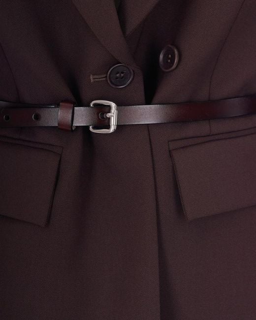 P.A.R.O.S.H. Blue Notched Lapel Jacket