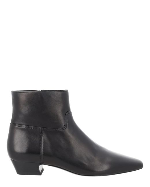 Stuart Weitzman Black Solid Stassi Boots