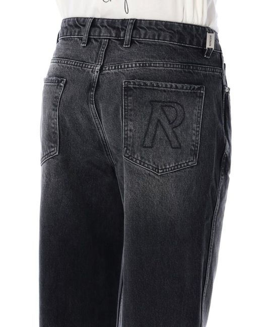 Represent Blue Mid Rise Jeans for men