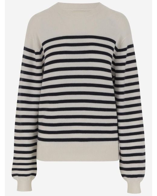 Khaite Gray Wool Sweater