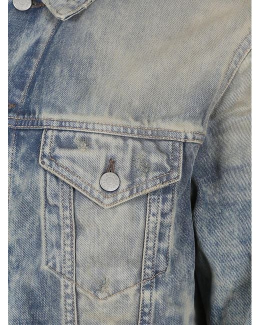 Acne Blue Denim Jacket for men