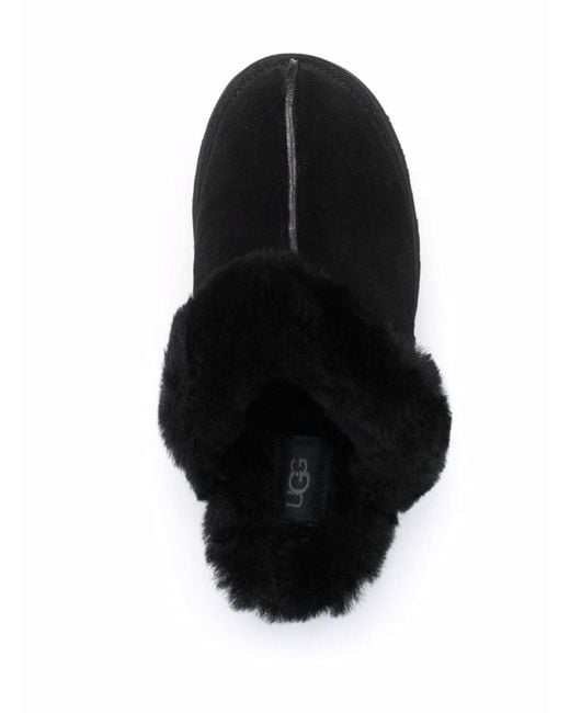 Ugg Black Disquette Slides