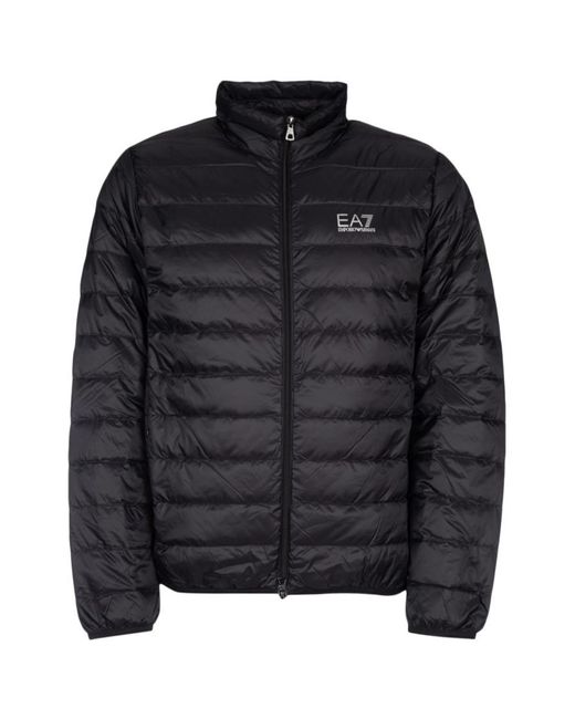 EA7 Black Jackets for men