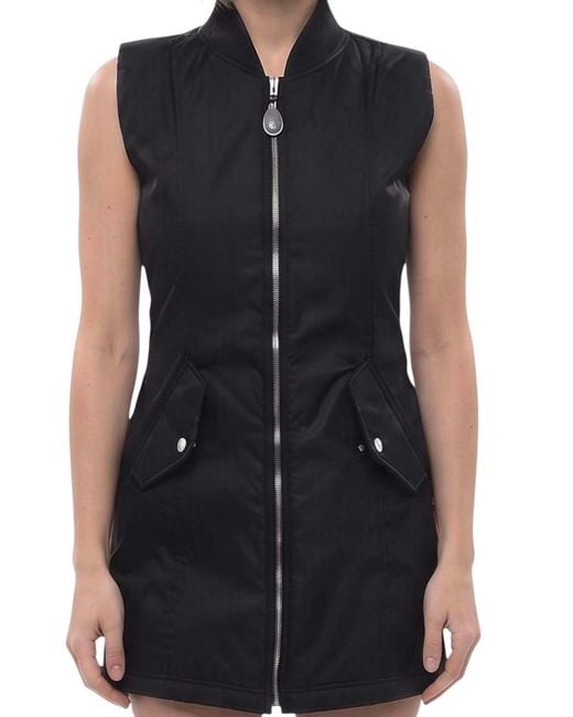 Gucci Black Solid Mini Dress