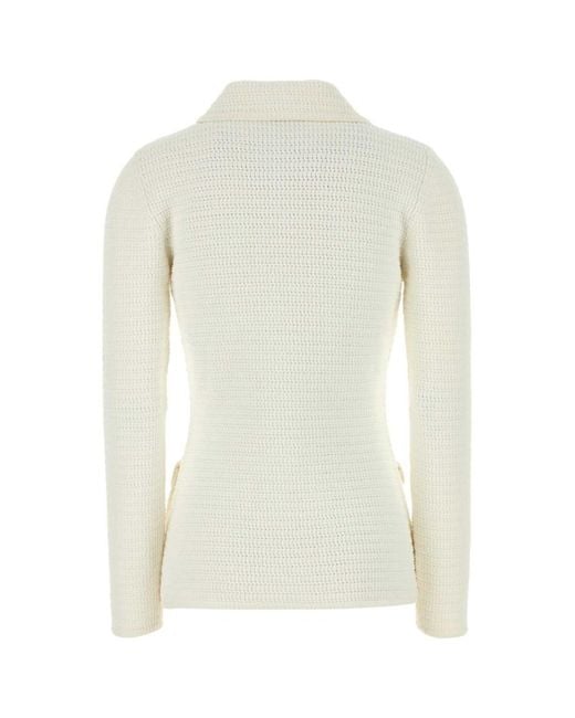 Gucci Natural Jackets And Vests