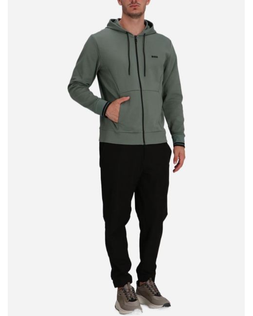 Boss Green Logo Hoodie for men