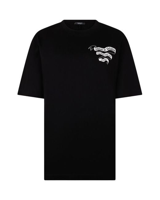 Versace Black T-Shirt for men