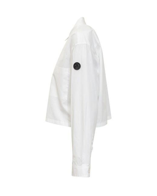 Ambush White Regular Solid Shirt