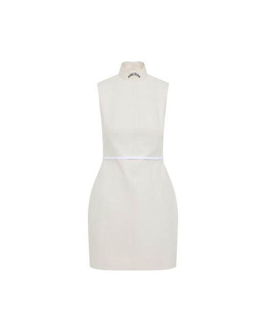 Moschino White Cotton Mini Dress