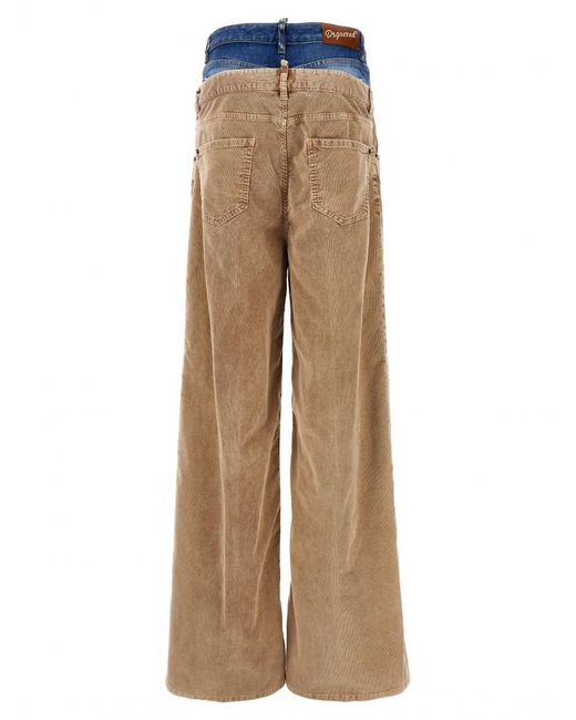 DSquared² Natural 'Twin Pack' Pants