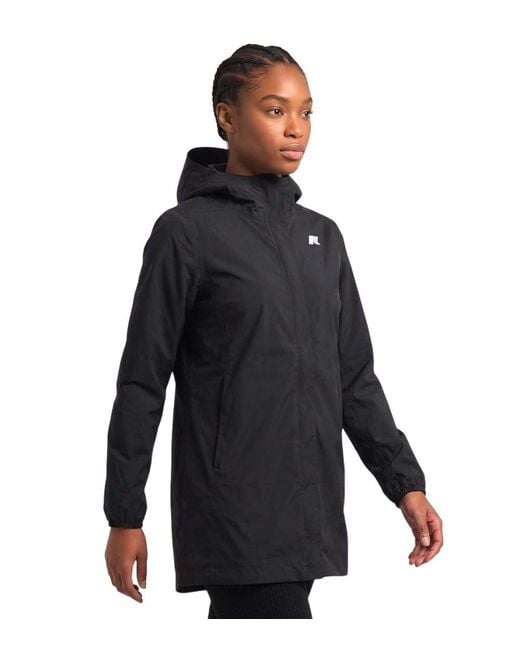 K-Way Black Solid Hood Jacket