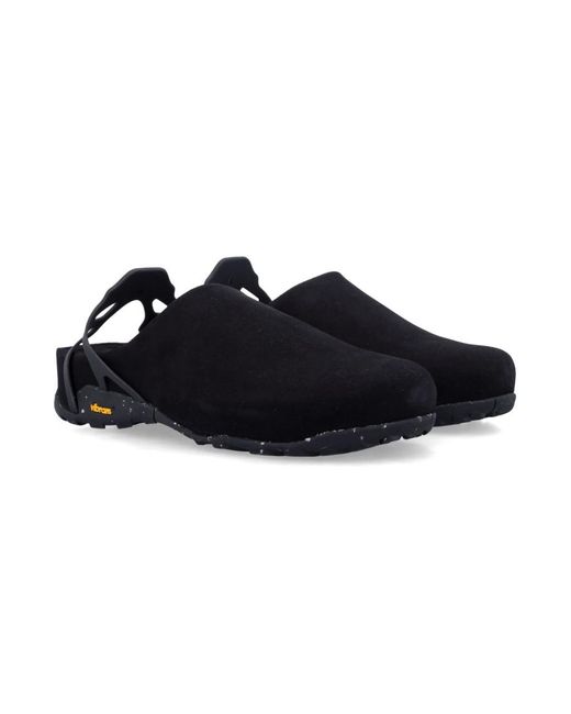 Roa Black Round Toe Sandals for men