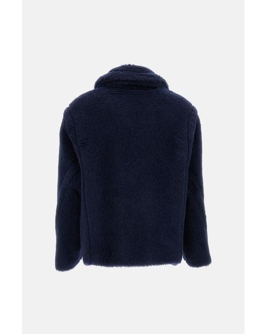 Max Mara Blue Wool Jacket