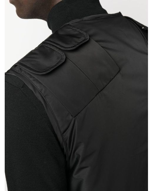Givenchy Black Multipocket Vest for men