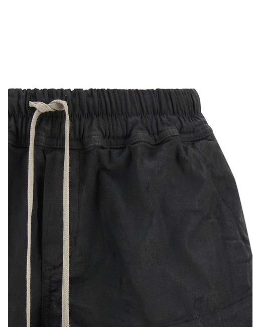Rick Owens Black Fog Boxers Shorts