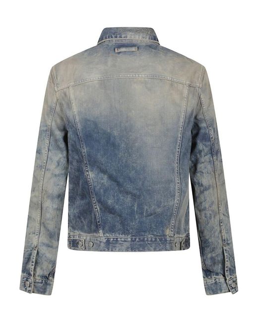 Acne Blue Denim Jacket for men
